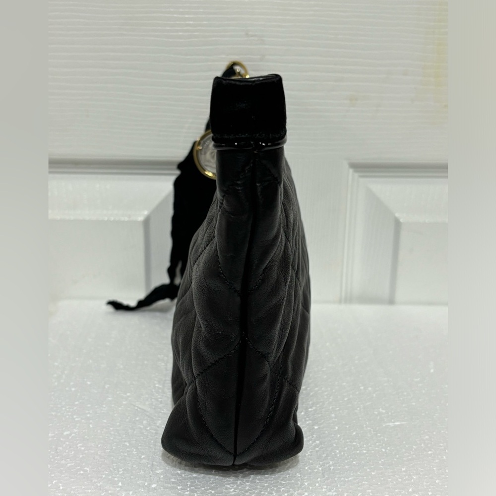 Lanvin Quilted  Black Leather pouch - Picture 6 of 12